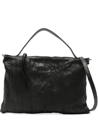 Sommet Small Lexis Zip Fastening Satchel In Black