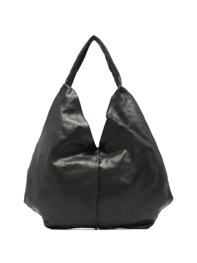 Sommet Mimi Leather Shoulder Bag In Black