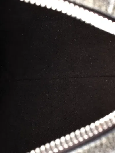 Pre-owned Givenchy Pandora Messenger Bag Leather Small Crossbody Bag In Gray