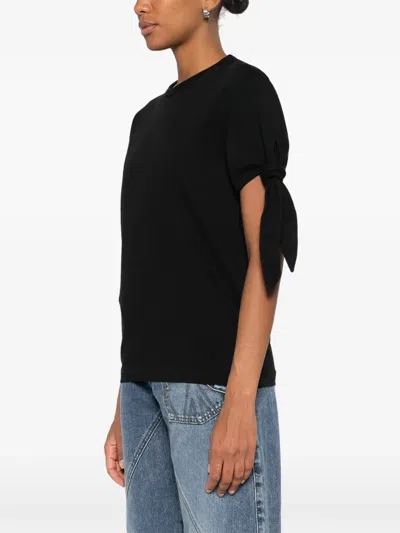 Jw Anderson Knot Nodo Top In Black