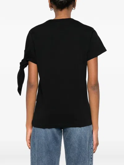 Jw Anderson Knot Nodo Top In Black