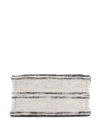 Pre-owned Celine Cabas Thais Printed Canvas Small Tote Bag In Neutral