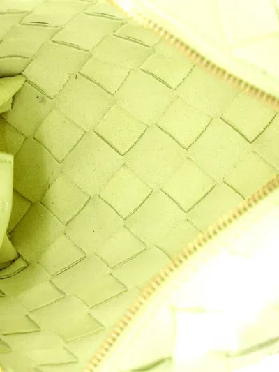 Pre-owned Bottega Veneta Loop Intrecciato Nappa Mini Crossbody Bag In Green