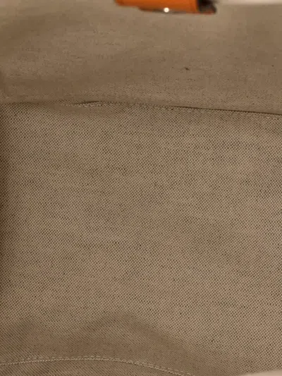 Pre-owned Gucci Interlocking G Patch Flap Buckle Printed Nylon With Canvas And Leather Backpack In Brown