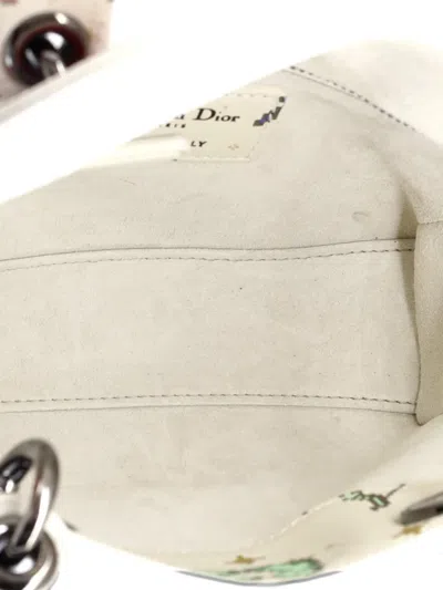 Pre-owned Dior Lady  Bag Limited Edition Pixel Zodiac Printed Calfskin Mini Shoulder Bag In Multi