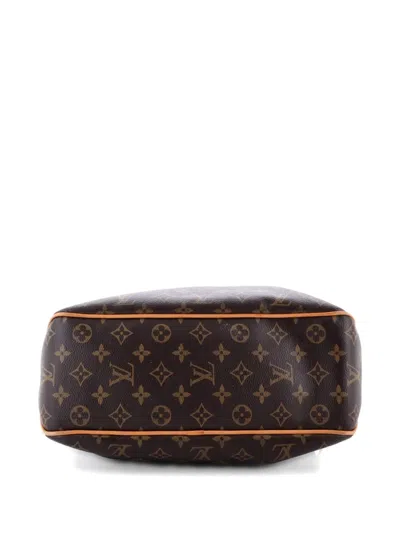 Pre-owned Louis Vuitton Delightful Nm Handbag Monogram Canvas Mm Hobo Bag In Brown