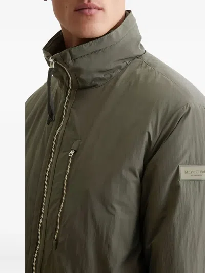 Marc O'polo Hooded Utility Parka In Green