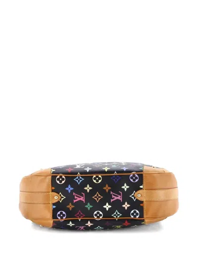 Pre-owned Louis Vuitton Greta Handbag Monogram Multicolor Hobo Bag In Black