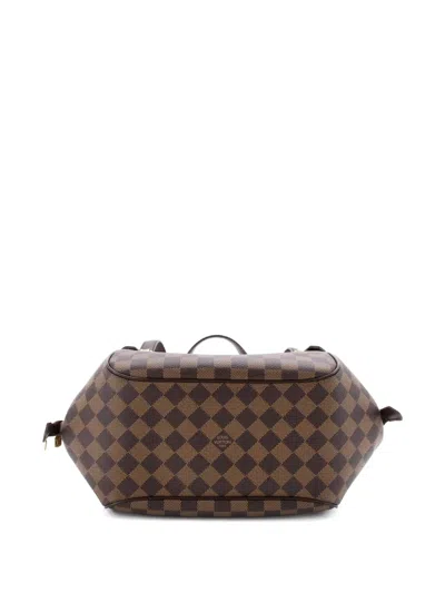 Pre-owned Louis Vuitton Belem Handbag Damier Mm Shoulder Bag In Brown