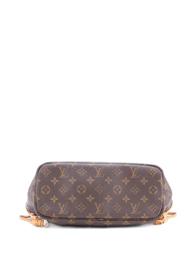Pre-owned Louis Vuitton Neverfull Monogram Canvas Pm Tote Bag In Brown
