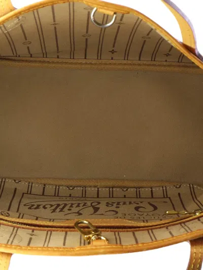 Pre-owned Louis Vuitton Neverfull Monogram Canvas Pm Tote Bag In Brown