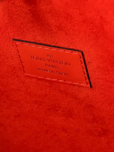 Pre-owned Louis Vuitton Neverfull Epi Leather Mm Tote Bag In Blue