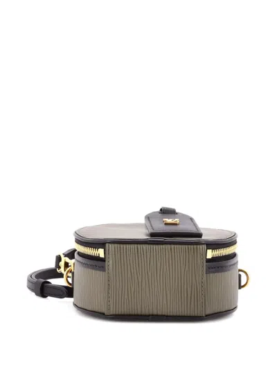 Pre-owned Louis Vuitton Mini Boite Chapeau Bag Epi Leather Crossbody Bag In Green