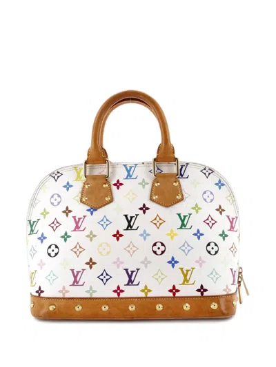 Pre-owned Louis Vuitton Alma Handbag Monogram Multicolor Pm Satchel