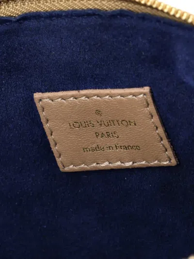 Pre-owned Louis Vuitton Coussin Bag Monogram Embossed Lambskin Pm Crossbody Bag In Brown