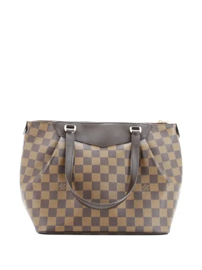Pre-owned Louis Vuitton Westminster Handbag Damier Pm Satchel In Brown