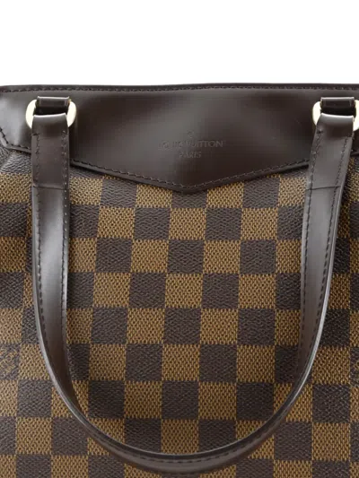 Pre-owned Louis Vuitton Westminster Handbag Damier Pm Satchel In Brown