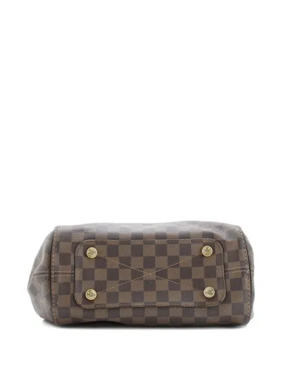 Pre-owned Louis Vuitton Marylebone Handbag Damier Pm Tote Bag In Brown
