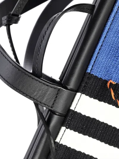 Pre-owned Loewe Cushion Multicolor Patchwork Small Tote Bag