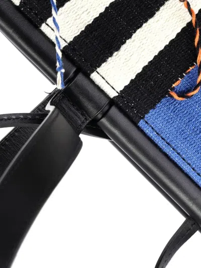 Pre-owned Loewe Cushion Multicolor Patchwork Small Tote Bag