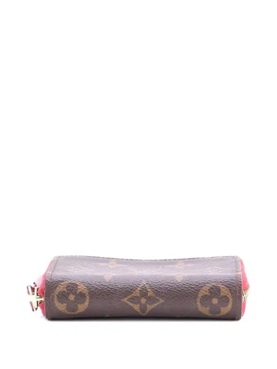 Pre-owned Louis Vuitton Zippy Multicartes Wallet Monogram Canvas Small Wallets In Brown