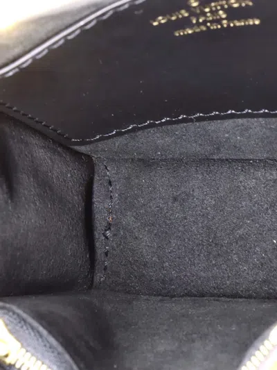 Pre-owned Louis Vuitton Dauphine Bumbag Reverse Monogram Canvas Bb Belt Bag In Brown