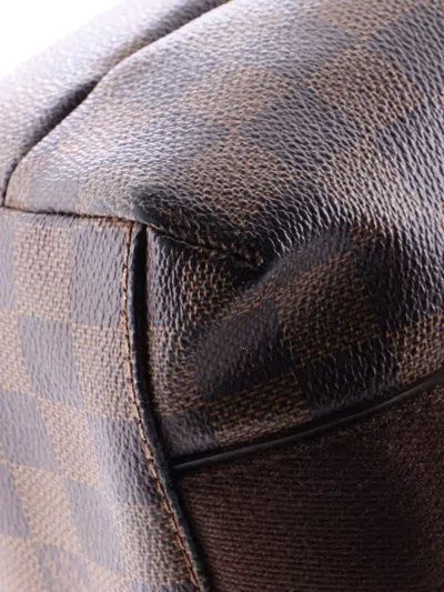 Pre-owned Louis Vuitton Cabas Beaubourg Damier Tote Bag In Brown