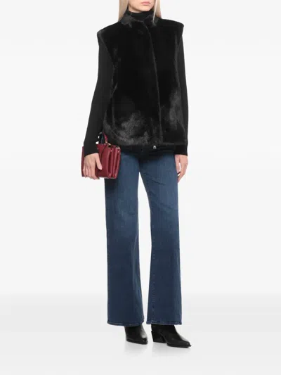 Betta Corradi Syntetic Fur Vest In Brown