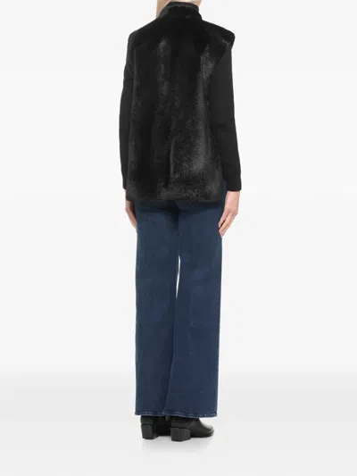 Betta Corradi Syntetic Fur Vest In Brown