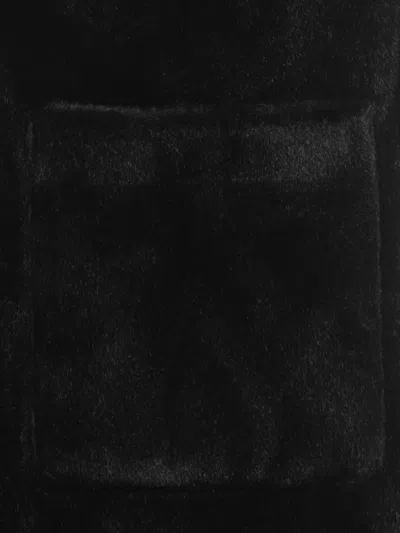 Betta Corradi Mimi Faux-fur Coat In Black