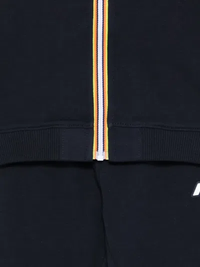 K-way Hooded Logo Tracksuit In Blue