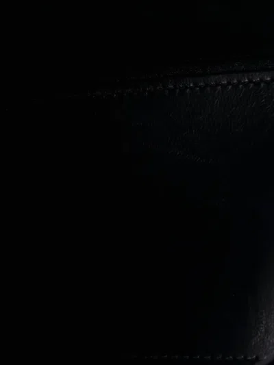 Pre-owned Balenciaga Hourglass Top Handle Bag Leather Medium Satchel In Black