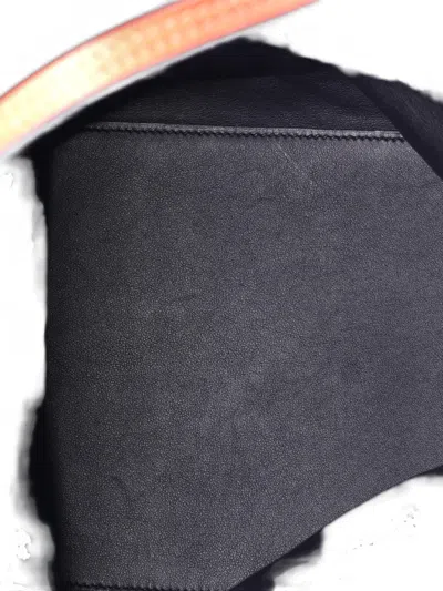 Pre-owned Hermes Licol Bag Volupto 17 Bucket Bag In Brown