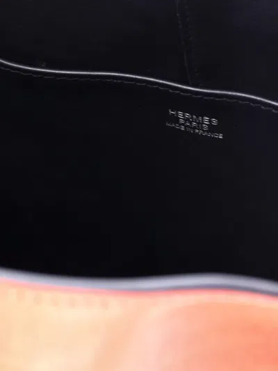 Pre-owned Hermes Licol Bag Volupto 17 Bucket Bag In Brown