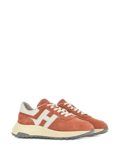 Hogan Hyperlight Sneakers In Orange