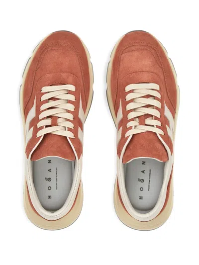Hogan Hyperlight Sneakers In Orange