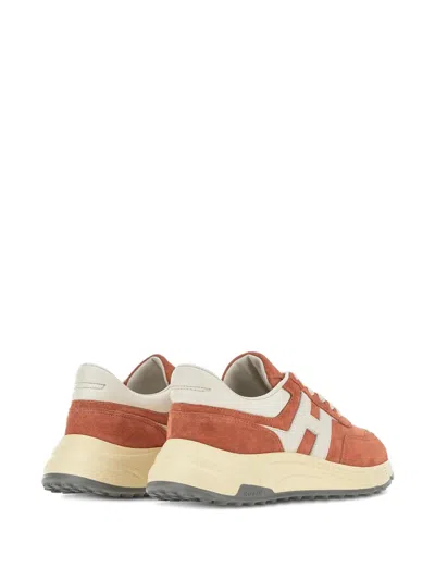 Hogan Hyperlight Sneakers In Orange