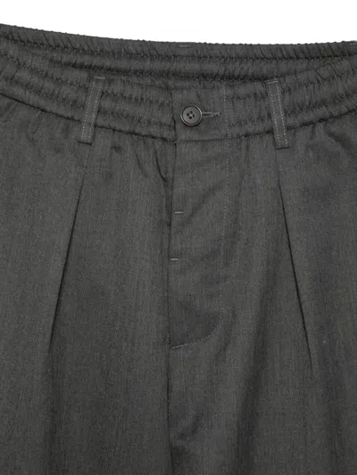 Universal Works Elastic-waist Trousers In Gray