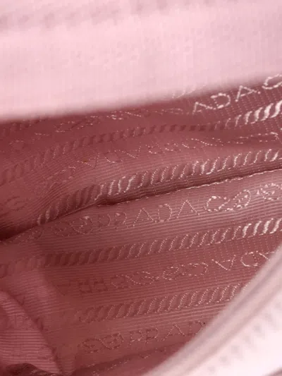 Pre-owned Prada Re-edition 2000 Tessuto Mini Hobo Bag In Pink