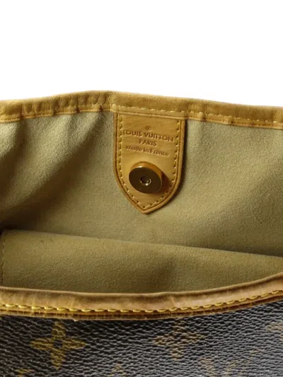 Pre-owned Louis Vuitton Galliera Handbag Monogram Canvas Pm Hobo Bag In Brown