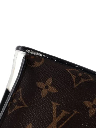 Pre-owned Louis Vuitton Spring Street Nm Handbag Monogram Vernis With Monogram Canvas And Epi Leather Shoulder Bag In Black