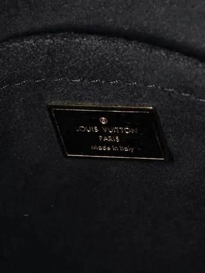 Pre-owned Louis Vuitton Spring Street Nm Handbag Monogram Vernis With Monogram Canvas And Epi Leather Shoulder Bag In Black