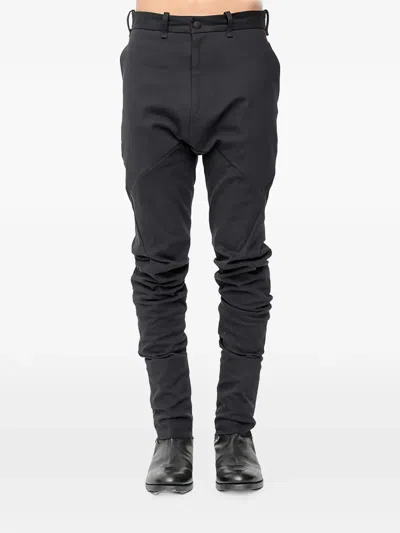 Leon Emanuel Blanck Forced Perspective Trousers In Black