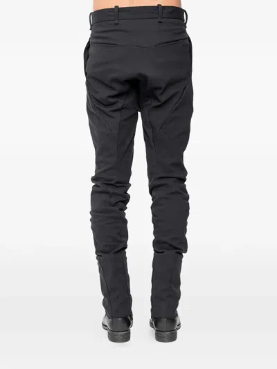 Leon Emanuel Blanck Forced Perspective Trousers In Black