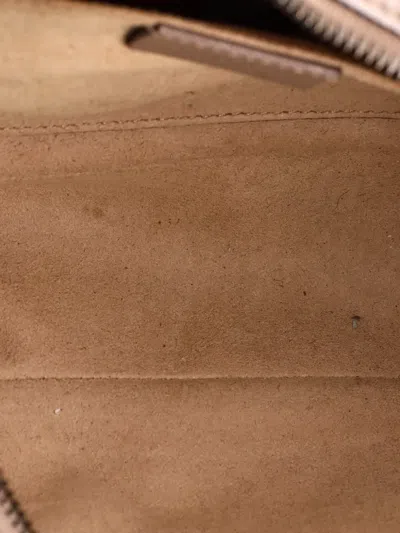 Pre-owned Gucci Gg Marmont Shoulder Bag Matelasse Leather Small Crossbody Bag In Neutral