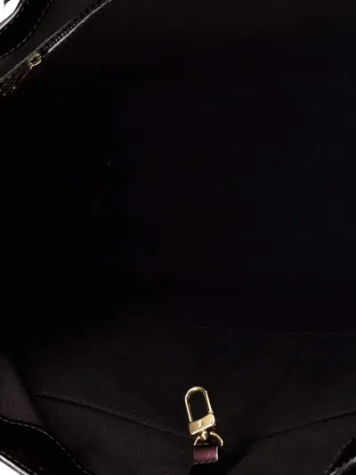 Pre-owned Louis Vuitton Wilshire Handbag Monogram Vernis Mm Tote Bag In Red