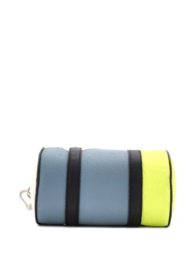 Pre-owned Louis Vuitton Polochon Daybreak Colorblock Monogram Taurillon Leather Crossbody Bag In Green