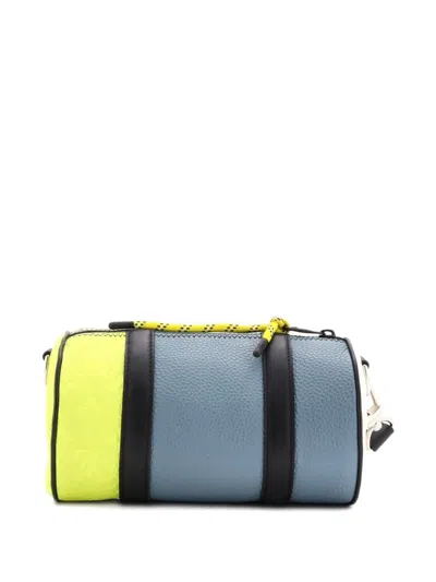 Pre-owned Louis Vuitton Polochon Daybreak Colorblock Monogram Taurillon Leather Crossbody Bag In Green