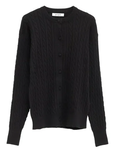 Gimaguas Rina Long-sleeve Cardigan In Black