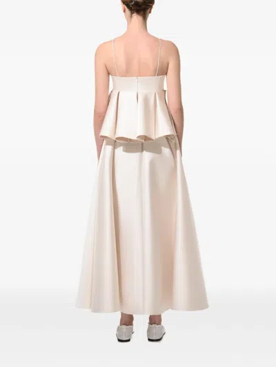 Anouki A-line Midi Skirt In Neutral